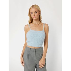 Topje Van Pluizig Garen