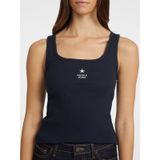 Strak Topje Met Ster Borduursel