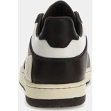 Guess - Sava Low Mixed-Leather Sneaker - Veelkleurig - Heren