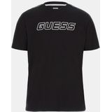 T-shirt met labeldetail