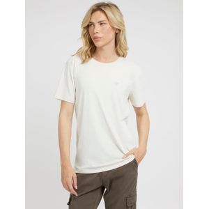 Stretch T-Shirt Met Klein Driehoek Logo