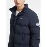 GUESS JEANS Winterjas  marine / wit