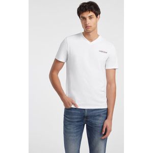 Strak American Tradition T-Shirt Met V-Hals