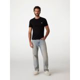 Guess - Cn Ss Core - T-shirt - Zwart - Katoen - Kort