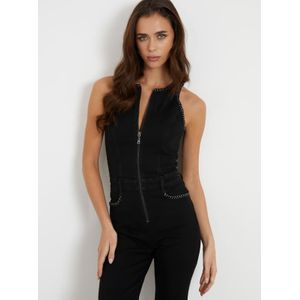 Skinny Denim Jumpsuit