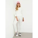 Guess Active - Sweatshirt - Beige - Met Capuchon - Lange Mouwen - Ronde Hals