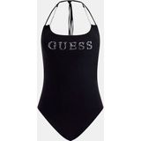 Guess, Dames, Badkleding, Zwart, Maat: XS Jersey,