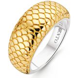 TI SENTO - Milano Ring 12162SY Zilver gold plated Maat 52