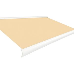 Gemotoriseerde uitschuifbare terrasluifel in antraciet of beige - Beige - 5x3m