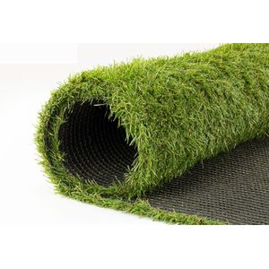 Hoogwaardig kunstgras voor een groen gazon het hele jaar door - 100x400 cm