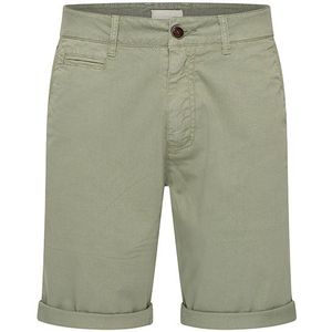 Stijlvolle katoenen herenshort - Groen - XL