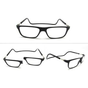 Leesbril met magnetische sluiting - Zwart - Sterkte +3,5