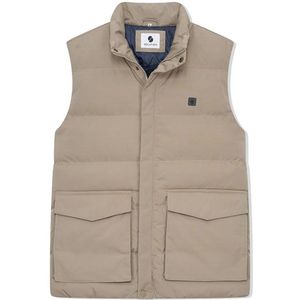 Stijlvolle bodywarmer voor heren - Beige - M