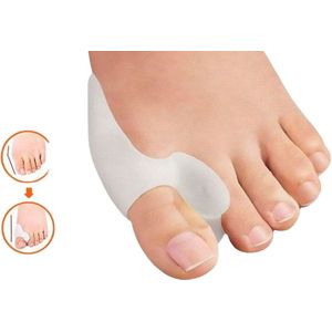 Teenondersteunende silicone gelpleister - 2 paar (= 4 stuks)
