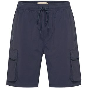 Comfortabele herenshort met zakken - Navy - XXL