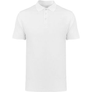 Elegante polo voor heren - Wit - L