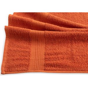 Kwalitatieve hotel handdoeken en washandjes - Terracotta - Handdoek 50x100cm (6 stuks)