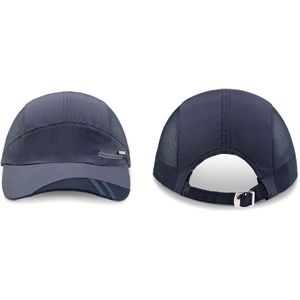 Sportieve luchtdoorlatende pet - Navy - 1 stuk