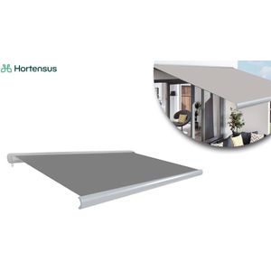 Uitschuifbare terrasluifel van Hortensus - 3x2 m - Beige