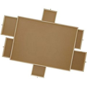 BREND - BR-2216 - Puzzelplaat - Hout - 6 Lades - Voor 1000 Stukjes