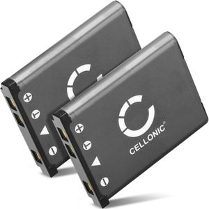 2x Kodak Easyshare M575 Accu Batterij 700mAh van CELLONIC