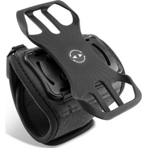 LG Q7 sport armband voor smartphone - bracelet voor hardlopen, joggen, fitness en fietsen - afneembare bracket voor gsm
