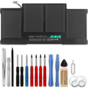 Apple MacBook Air 13 - A1466 - Mid-2013 Accu Batterij + Schroevendraaier-set 4800mAh van subtel