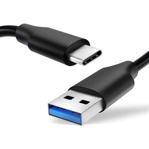 Sony Cyber-shot DSC-HX20V Kabel USB C Type C Datakabel 1,0m Laadkabel van subtel