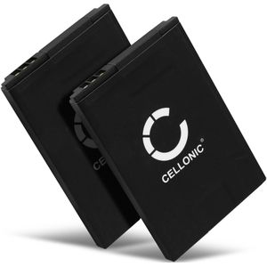 2x Siemens Gigaset SL788 Accu Batterij 850mAh van CELLONIC