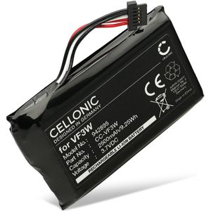 TomTom Rider 500 Batterij 2500mAh van Cellonic