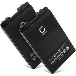 2x Autec FUA10 Accu Batterij 2000mAh van subtel