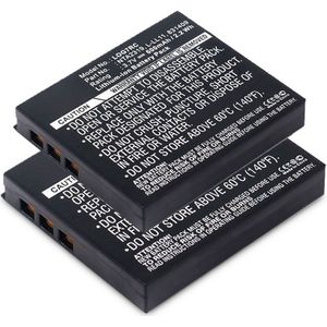 2x Logitech 190310-1001 Accu Batterij 600mAh van subtel