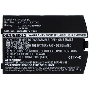 Iridium BAT0601 Accu Batterij 2800mAh van subtel