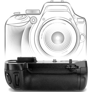 Nikon D7200 battery grip MB-D15 accuhouder voor EN-EL15 - vertical grip portret modus en ontspanner