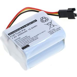 Teac R2 Accu Batterij 2000mAh van subtel