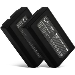 2x Nikon EN-EL1 Accu Batterij 750mAh van CELLONIC
