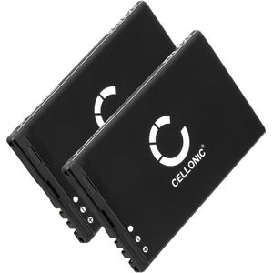 2x Nokia C5-03 Accu Batterij 1000mAh van CELLONIC