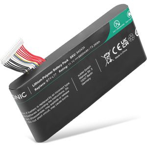 MSI GT72 2QE Accu Batterij 6600mAh van subtel