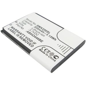 Batterij voor Samsung SGH-E250 Ersatzakku 850mAh, Batterie Handyakku