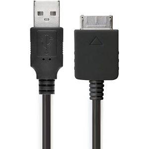 Sony NWZ-S638F Kabel Walkman Connector Datakabel 1m Laadkabel van subtel