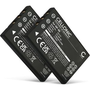 2x Falk IBEX 40 Accu Batterij 1180mAh van CELLONIC