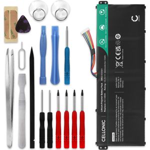Acer Aspire R13 Accu Batterij + Schroevendraaier-set 3600mAh van subtel