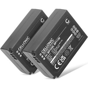 2x Samsung NX300 Accu Batterij 700mAh van CELLONIC