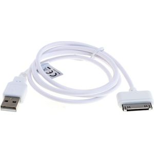 Apple iPad 1 Kabel 30 Pin Dock Connector Datakabel 1m Laadkabel van subtel