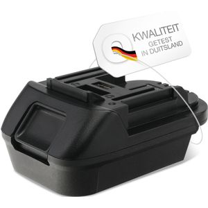 DeWalt / Milwaukee 18V naar Makita BTD140 batterijadapter van Cellonic