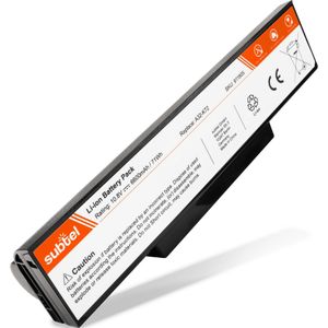 ASUS X7B series Accu Batterij 6600mAh van subtel