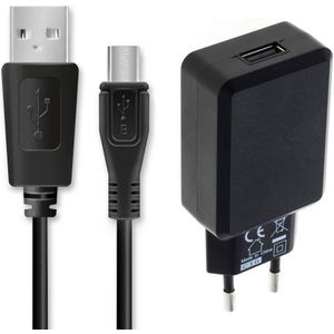 Blackview BV4900 Slim 4G Oplader + USB Kabel - 1m Laadkabel & AC stroomadapter van CELLONIC