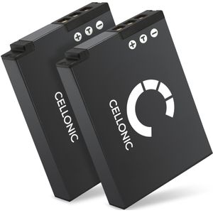 2x Nikon Coolpix W300 Accu Batterij 1100mAh van CELLONIC