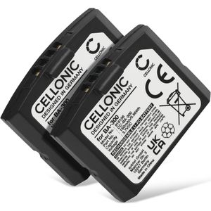2x Sennheiser RI 410 Accu Batterij 150mAh van CELLONIC
