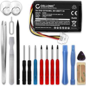 2x Garmin 010-01603-10 Batterij 1800mAh + Gereedschapsset 17dlg van Cellonic